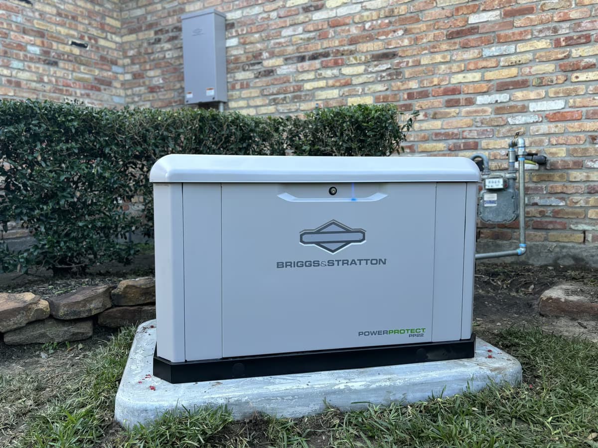 Briggs & Stratton generator Bryan TX