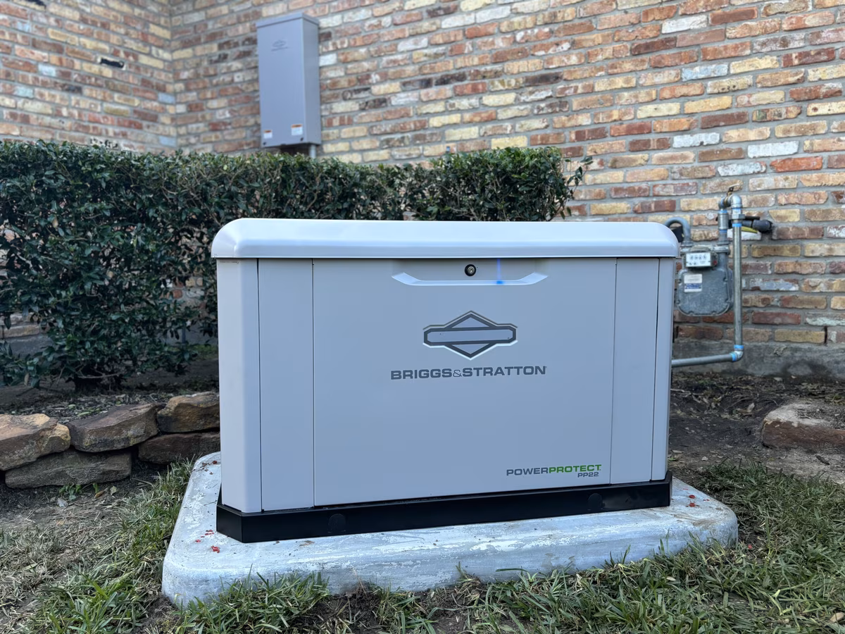 Briggs & Stratton generator Bryan TX