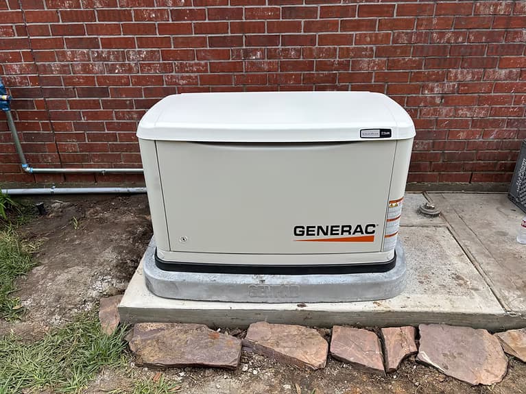 Generac whole-home generator Brazos Valley