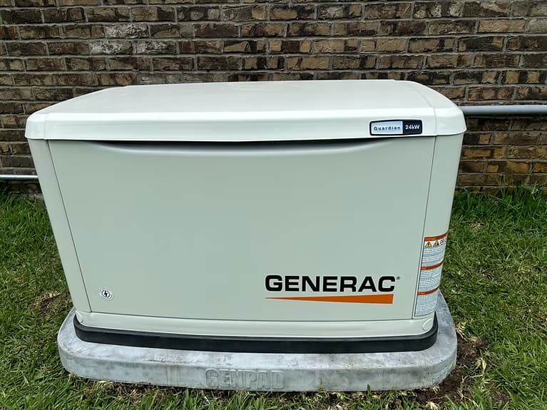 Generac generator with automatic transfer switch