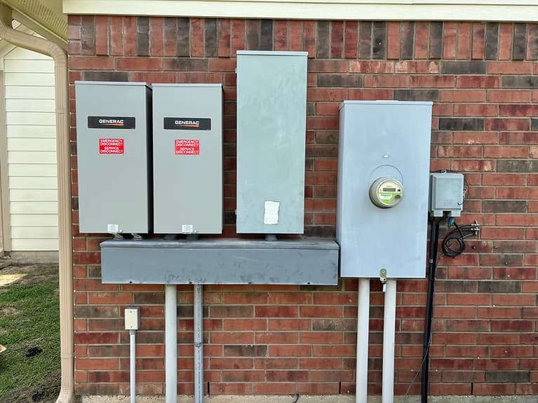 Generac residential generator Navasota TX