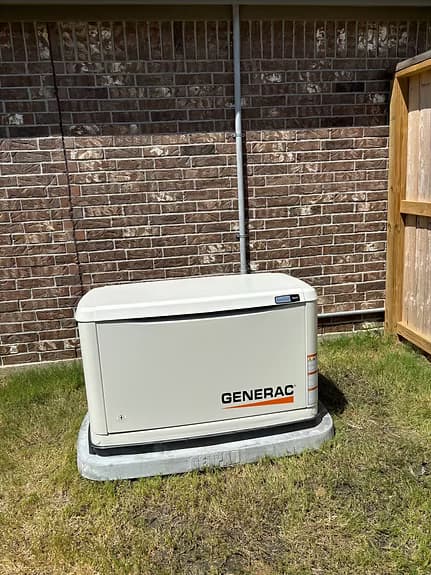 Generac standby generator service