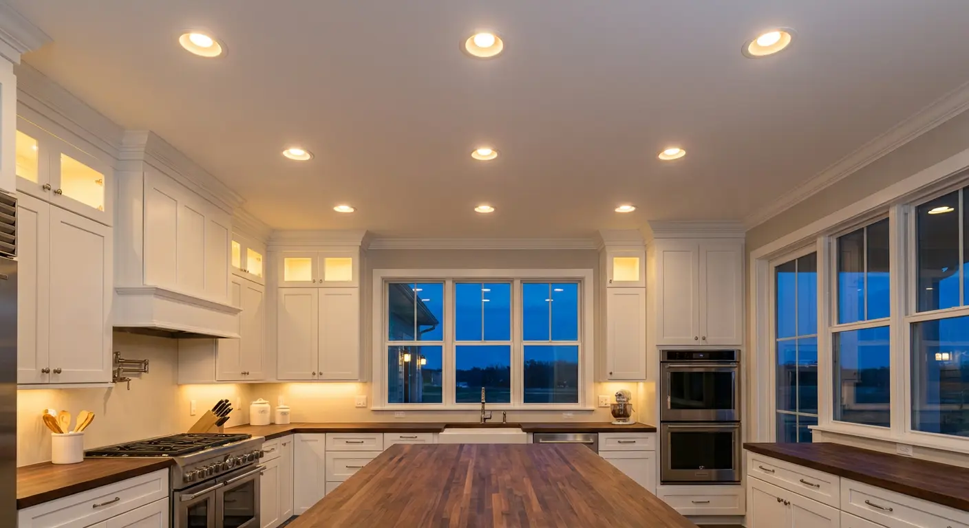 Professional lighting installation in Brazos Valley Texas