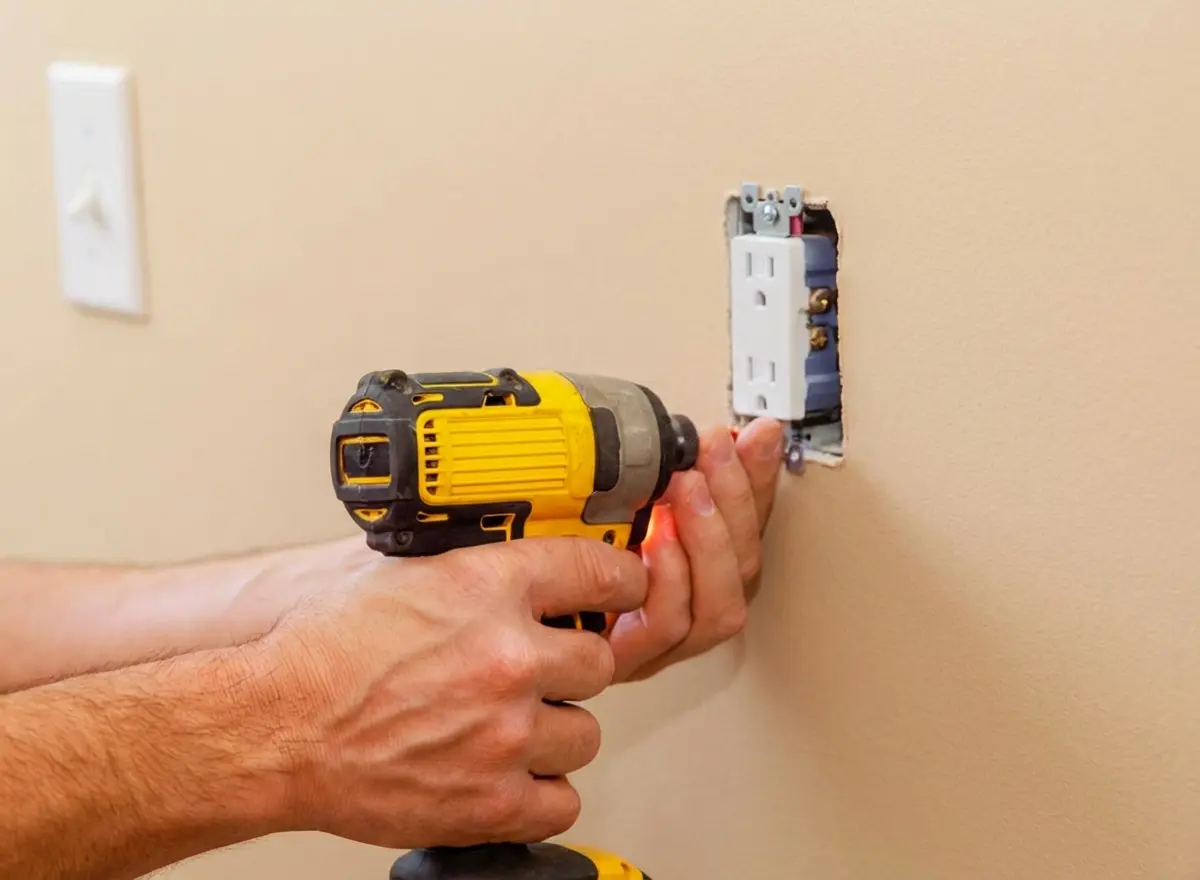 Professional outlet installation in Brazos Valley Texas